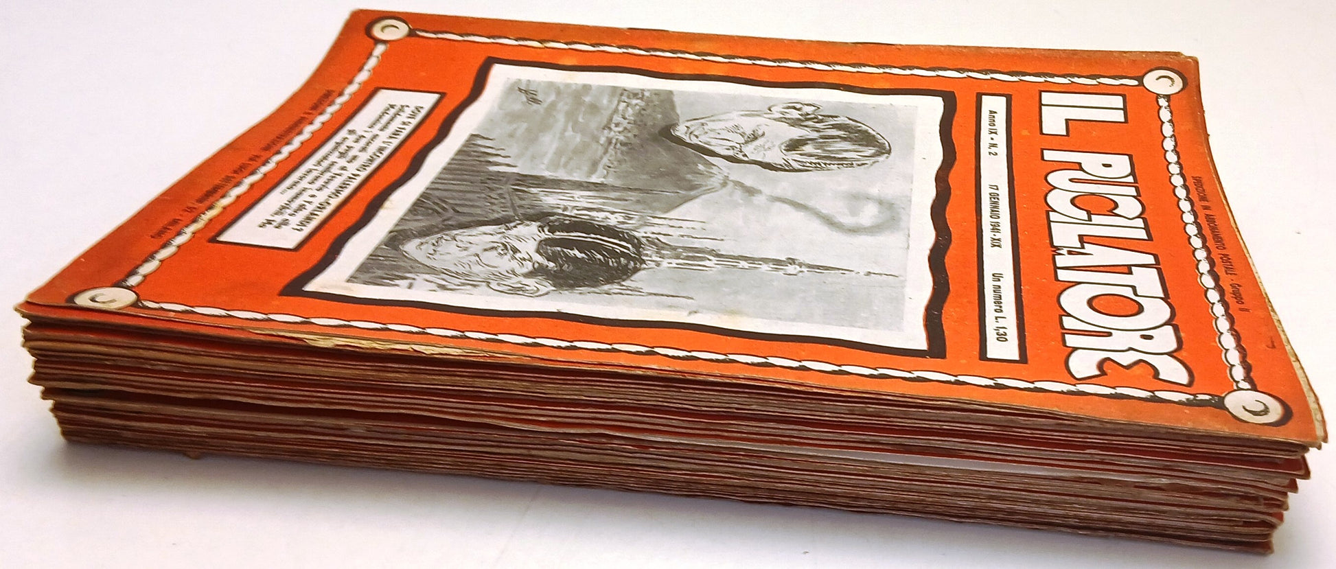 Rivista Il Pugilatore lotto 42 numeri - Anno 1941-XIX/XX - YFS530