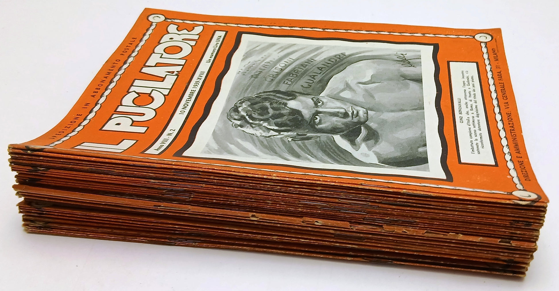 Rivista Il pugilatore 1/50 1939/1940 XVIII/XIX rara - YFS435