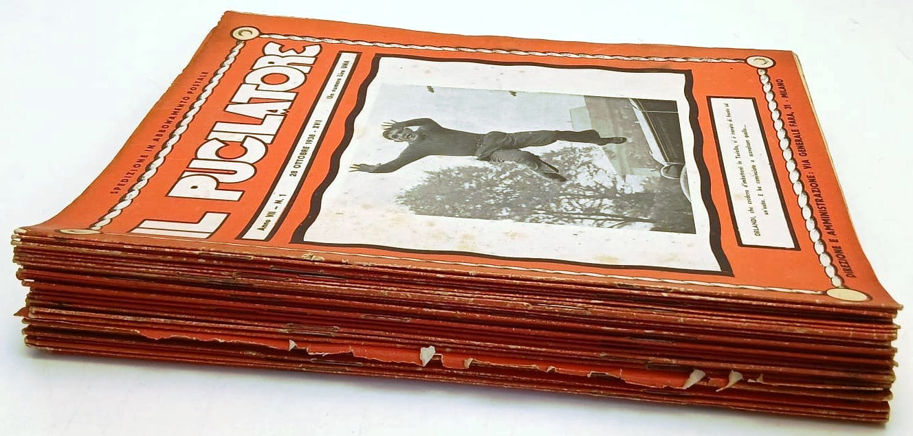 Rivista Il Pugilatore 1/51 Anno VII 1938/1939 - manca numero 9 - YFS637