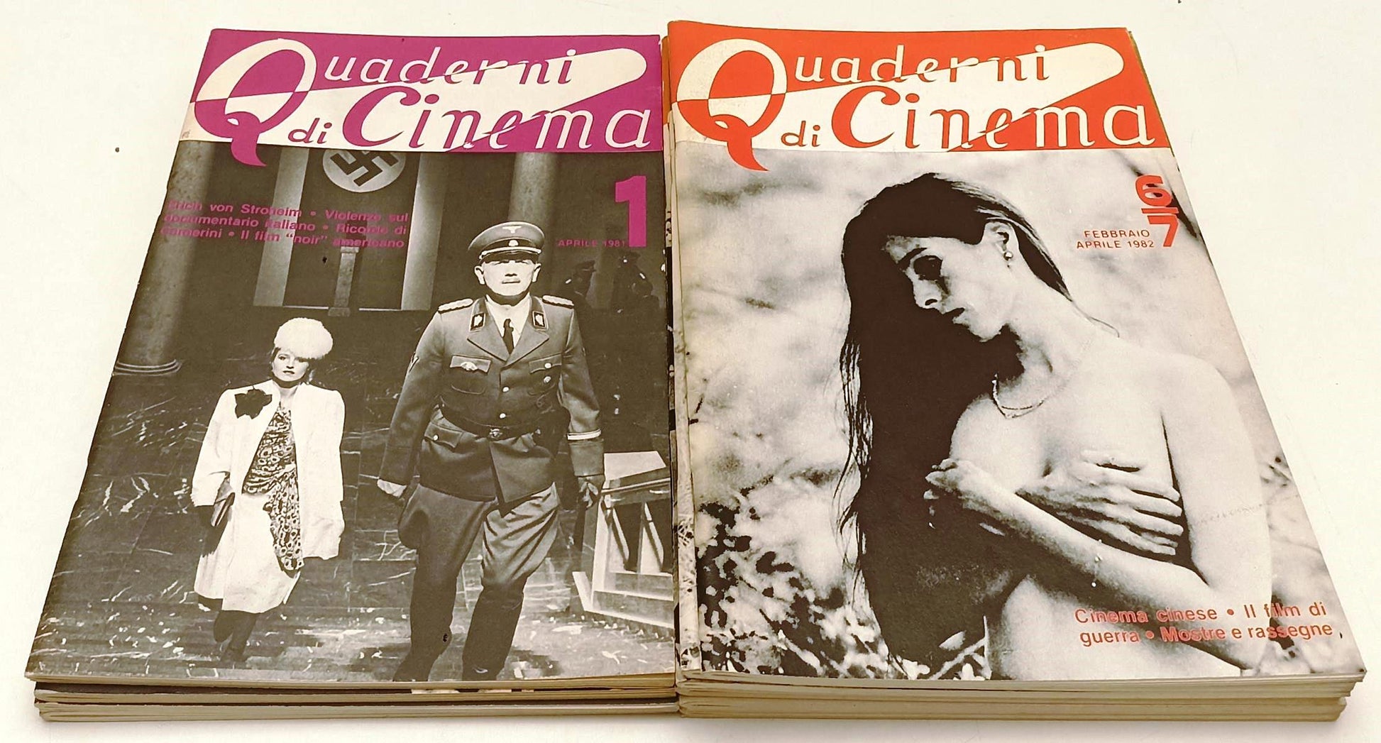 LW- LOTTO QUADERNI DI CINEMA 1/56 (-37,38,39,40) - 1981/1997 - YFS242