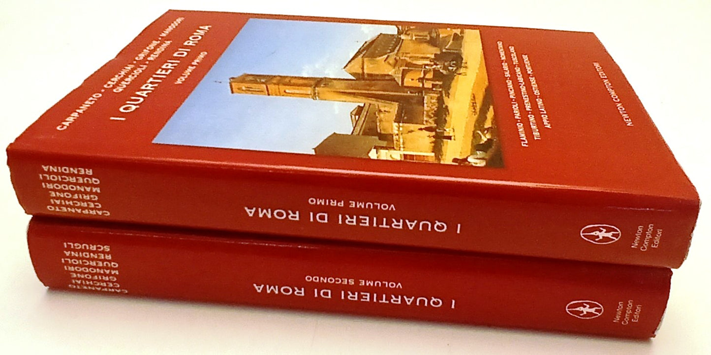 I quartieri di Roma 2 volumi - Rendina - Newton - 1a ed. - ZFS251