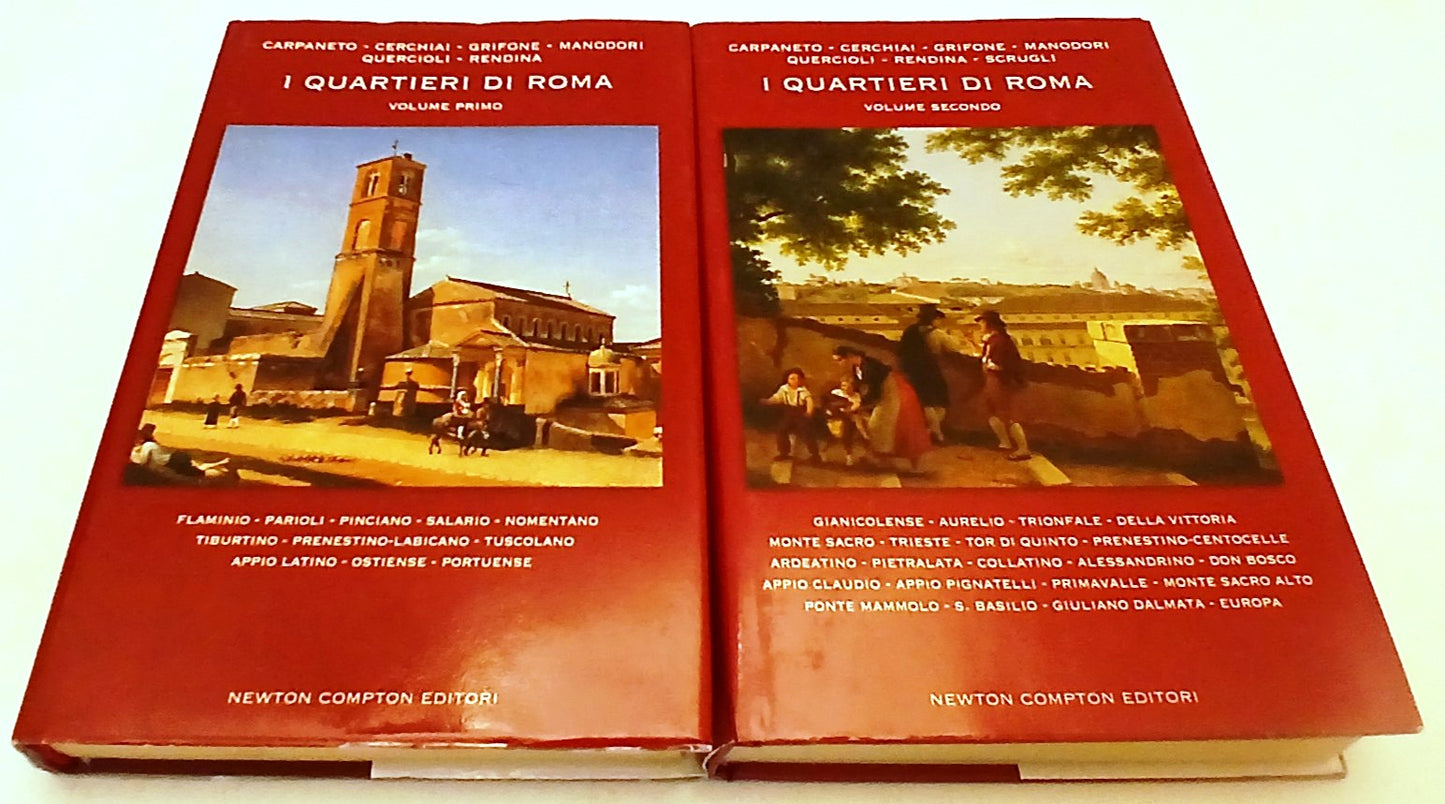 I quartieri di Roma 2 volumi - Rendina - Newton - 1a ed. - ZFS251