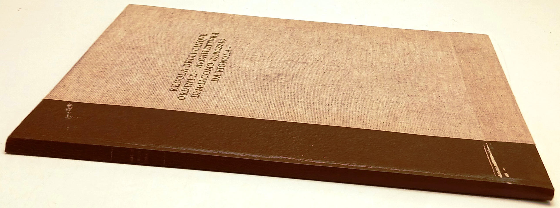 Regole delli cinque ordini d'architettura Iacopo Barozzo da Vignola 1974 - YFS81