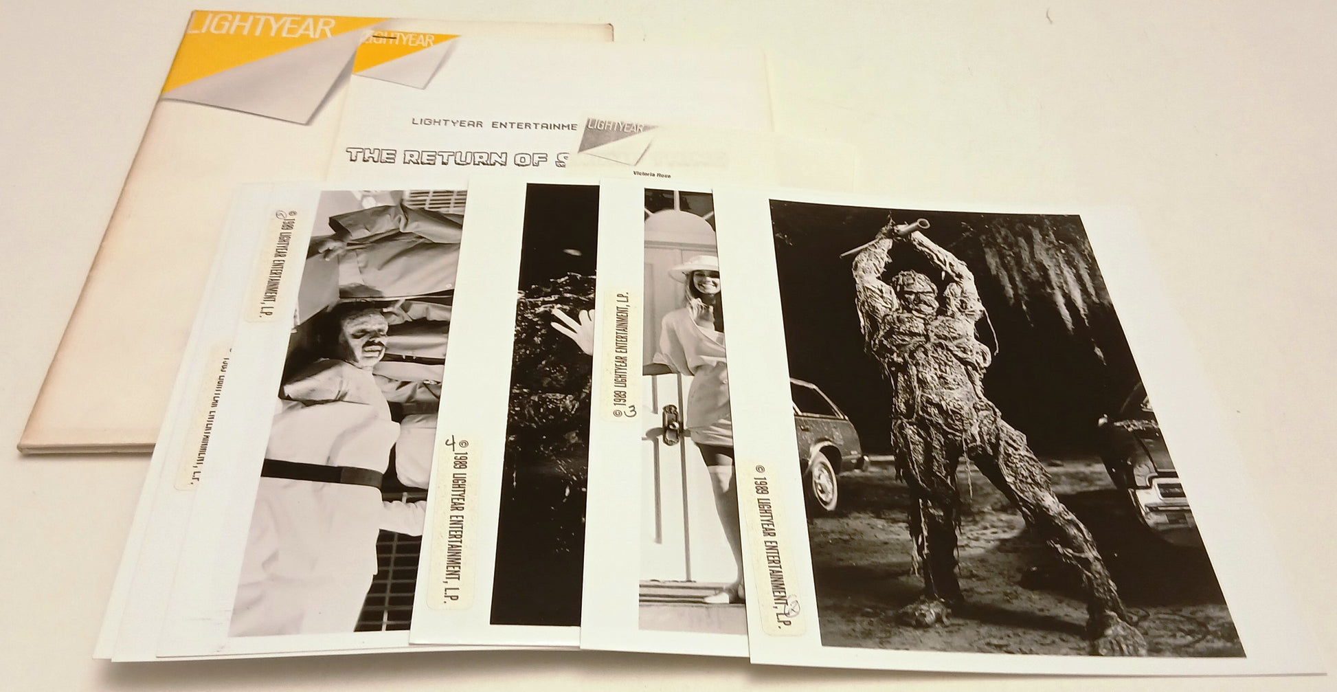 Cartella stampa film The return of Swamp Thing - Jim Wynorski Locklear - RVSa853