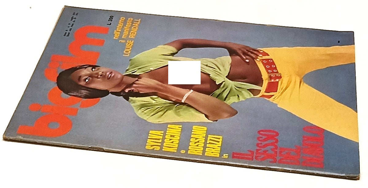 LX- RIVISTA BIGFILM N.17 1971 MANIFESTO LOUISE RENDALL SESSO DIAVOLO - RVSa461
