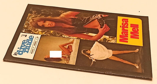 LX- RIVISTA LE DIVE NUDE 1 1971 MARISA MELL - RVSa467