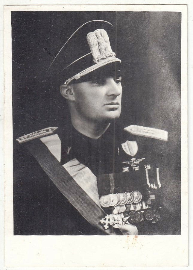 CV- FOTOGRAFIA - MILITARE FASCITA DECORATO AQUILA ROMANA - RVSz18