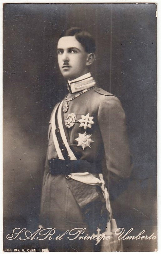 CV- CARTOLINA POSTALE - S.A.R. il PRINCIPE UMBERTO - RVSz31
