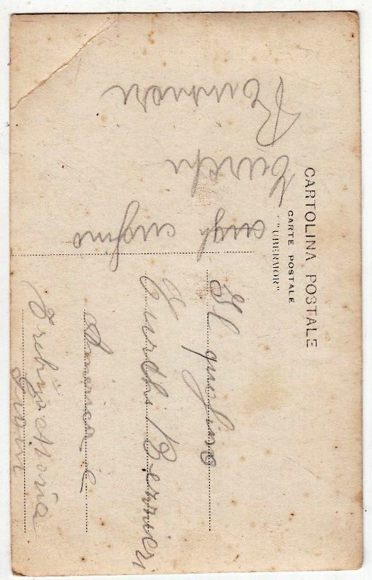 CV- CARTOLINA POSTALE - UFFICIALE ESERCITO PRIMA GUERRA MONDIALE IN POSA- RVSz38