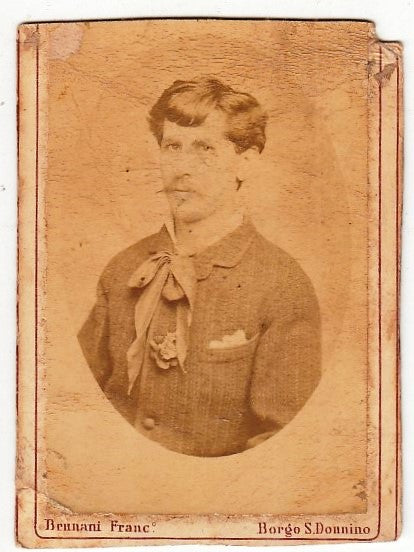 CV- FOTOGRAFIA VINTAGE - BENNANI FRANC - ARTE FOTOGRAFICA CHIAVACCI - RVSz39