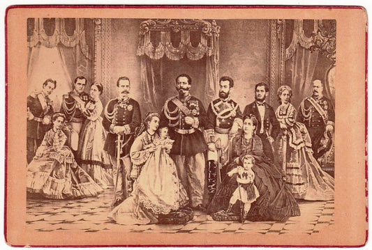 CV- FOTOGRAFIA - FOTO D'EPOCA FAMIGLIA REALE - I.R. PFAFF LA SPEZIA - RVSz48