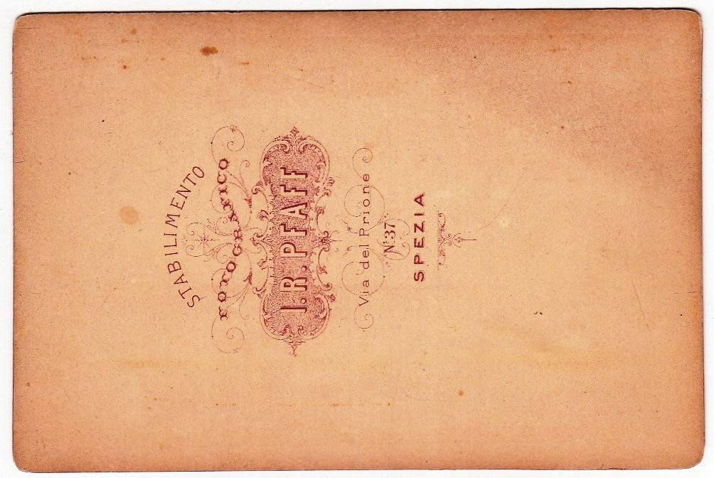 CV- FOTOGRAFIA - FOTO D'EPOCA FAMIGLIA REALE - I.R. PFAFF LA SPEZIA - RVSz48