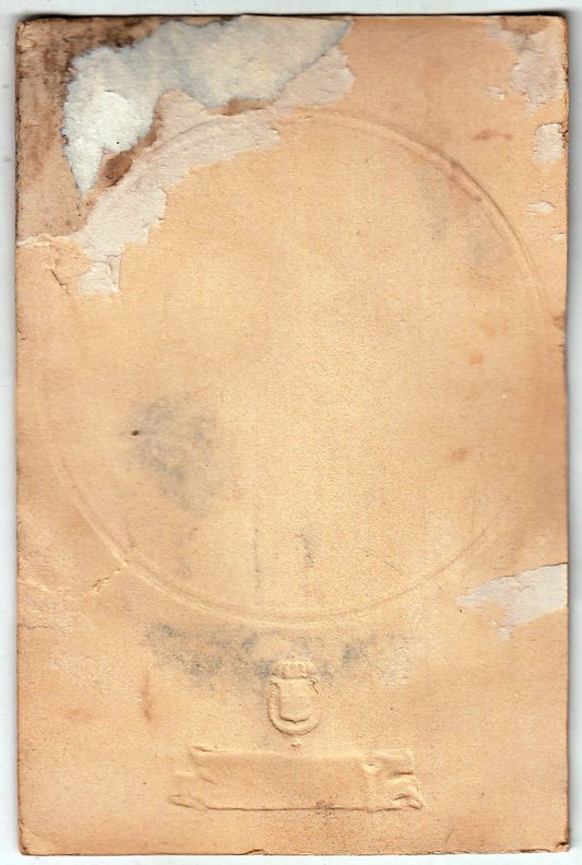 CV- FOTOGRAFIA - FOTO D'EPOCA SU CARTONCINO- P. ORLANDINI E FIGLI MODENA- RVSz57