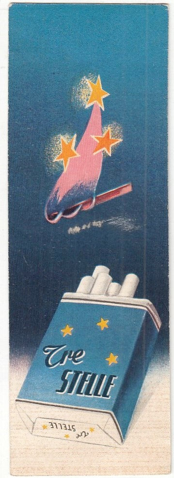 CV- SEGNALIBRO PUBBLICITARIO - FILTRO EDELWEISS TRE STELLE - RVSz75