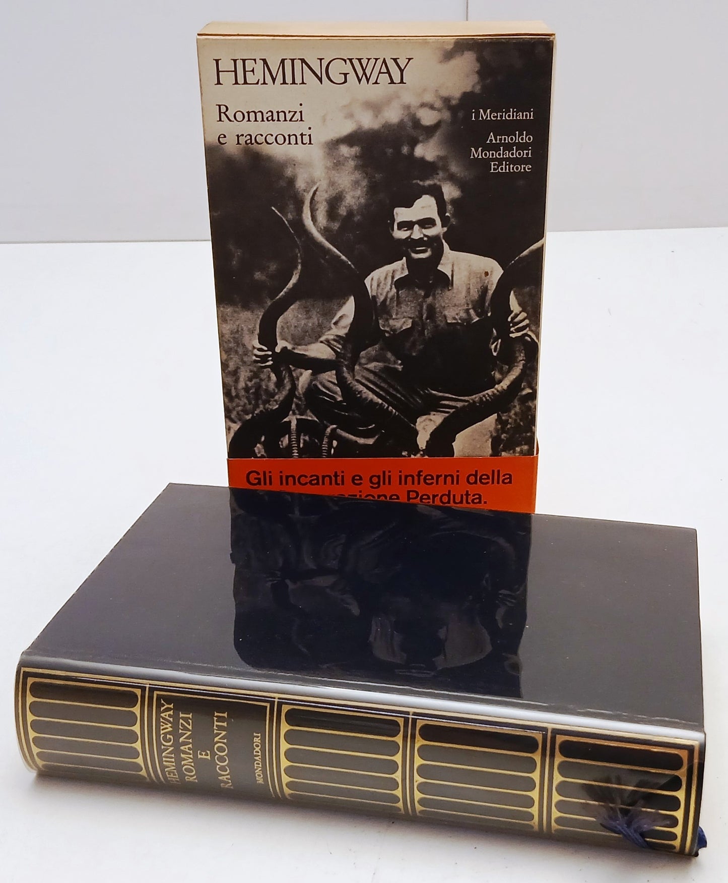 Romanzi e racconti- Hemingway- Mondadori Meridiani- 1a ed.- cofanetto fascetta- XFS