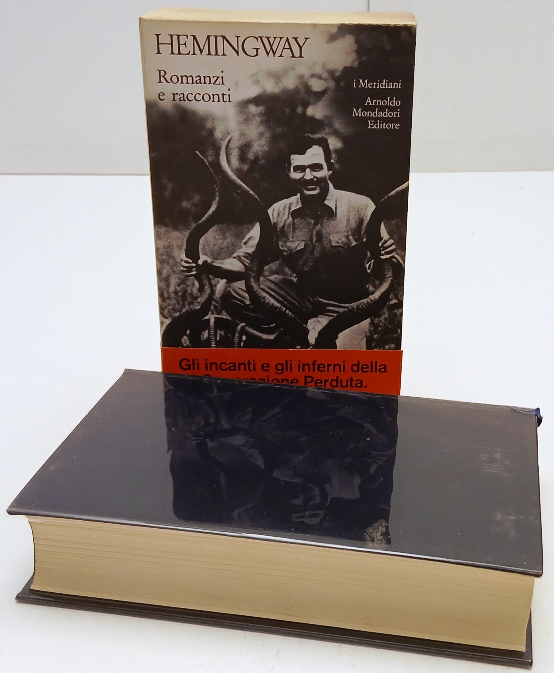 Romanzi e racconti- Hemingway- Mondadori Meridiani- 1a ed.- cofanetto fascetta- XFS