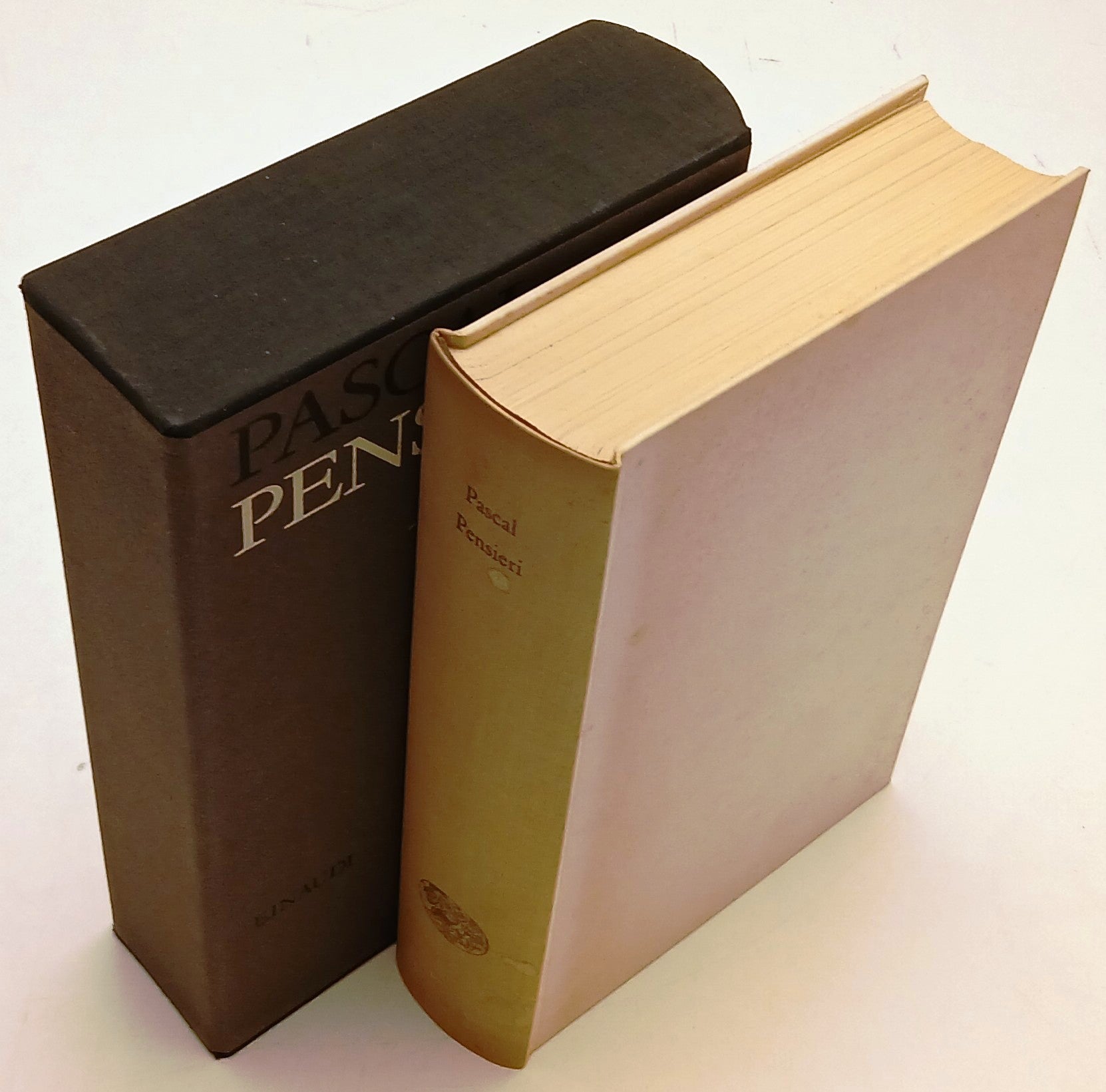 Pensieri - Blaise Pascal - Einaudi I Millenni - 1a ed. - cofanetto - XFS