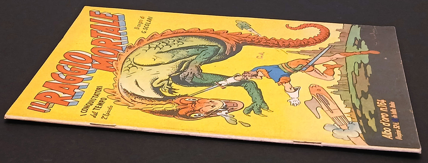 Albo d'oro n.164 Il raggio mortale Conquistatori del tempo- Mondadori- 1949- H26