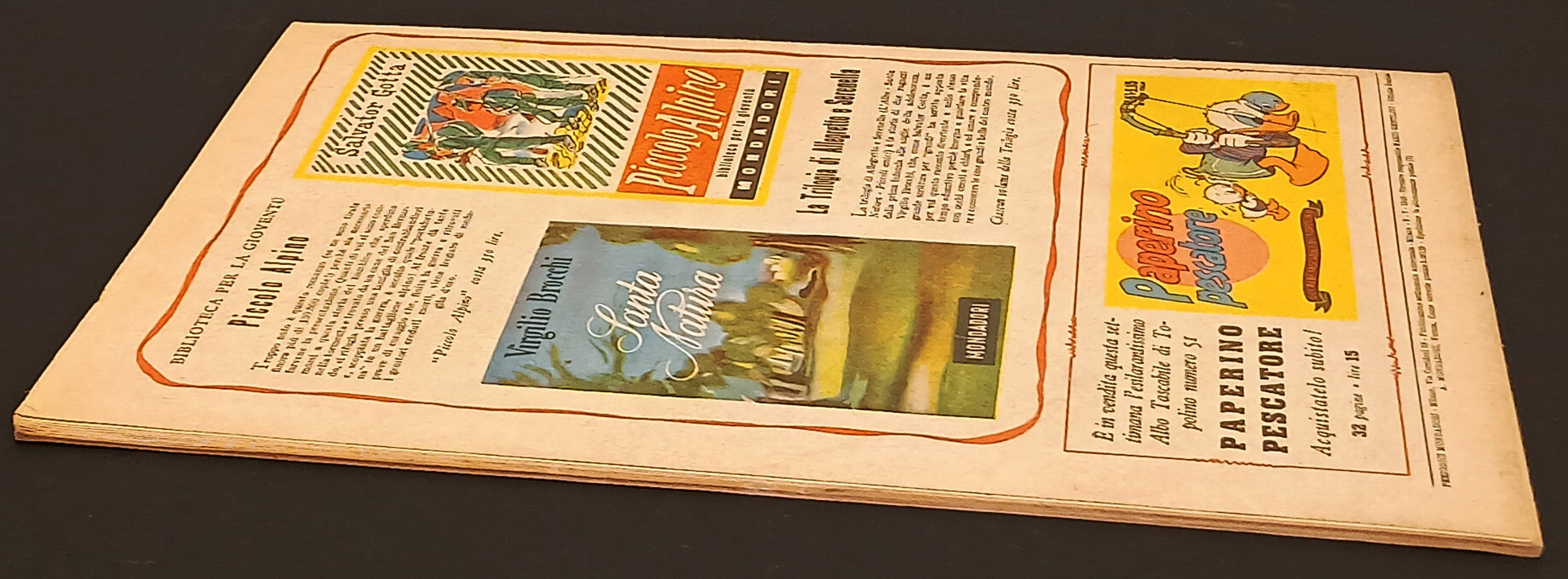 Albo d'oro n.164 Il raggio mortale Conquistatori del tempo- Mondadori- 1949- H26