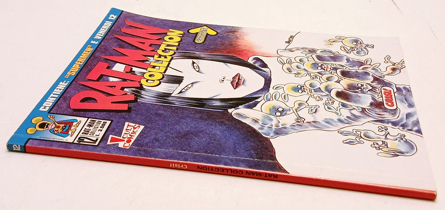 Rat-man collection 12 originale - Ortolani - Cult Comics- 1a ed.- no poster- B26