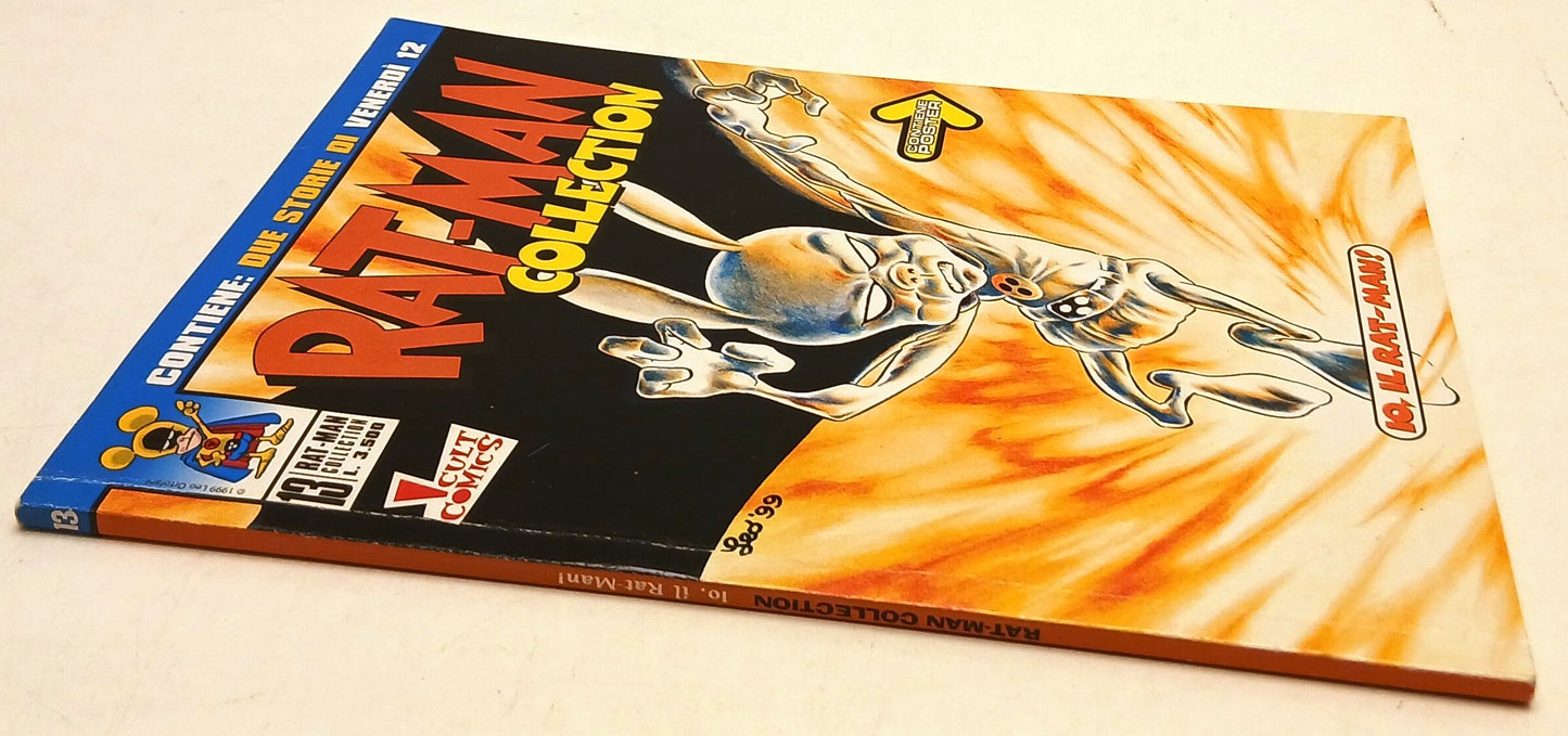 Rat-man collection 13 originale - Ortolani - Cult Comics- 1a ed.- no poster- B26
