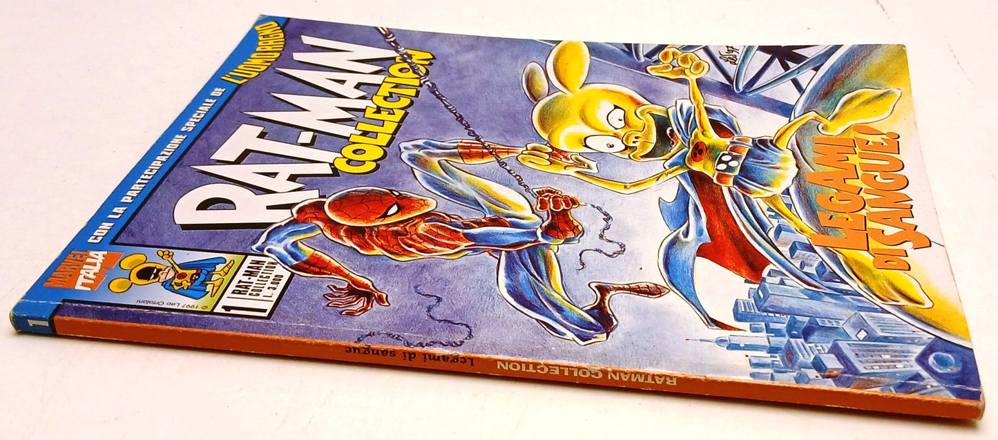 Rat-man collection 1 originale - Ortolani - Marvel Italia- 1a ed.- ragnetto- B26