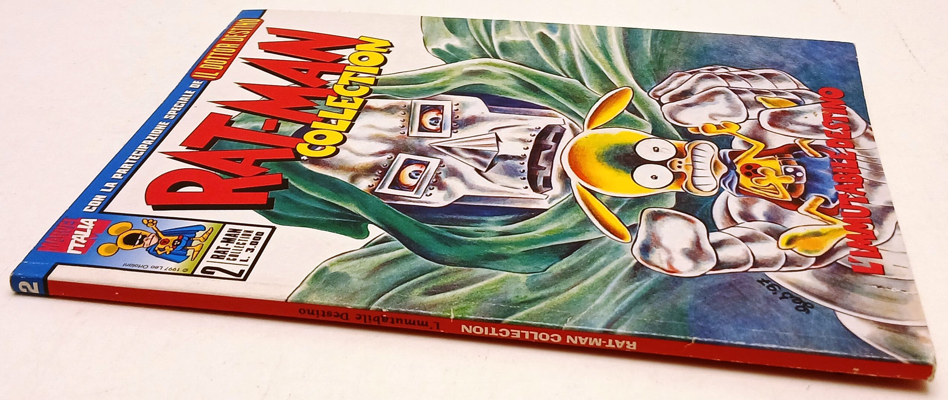 Rat-man collection 2 originale - Ortolani - Marvel Italia- 1a ed.- ragnetto- B26