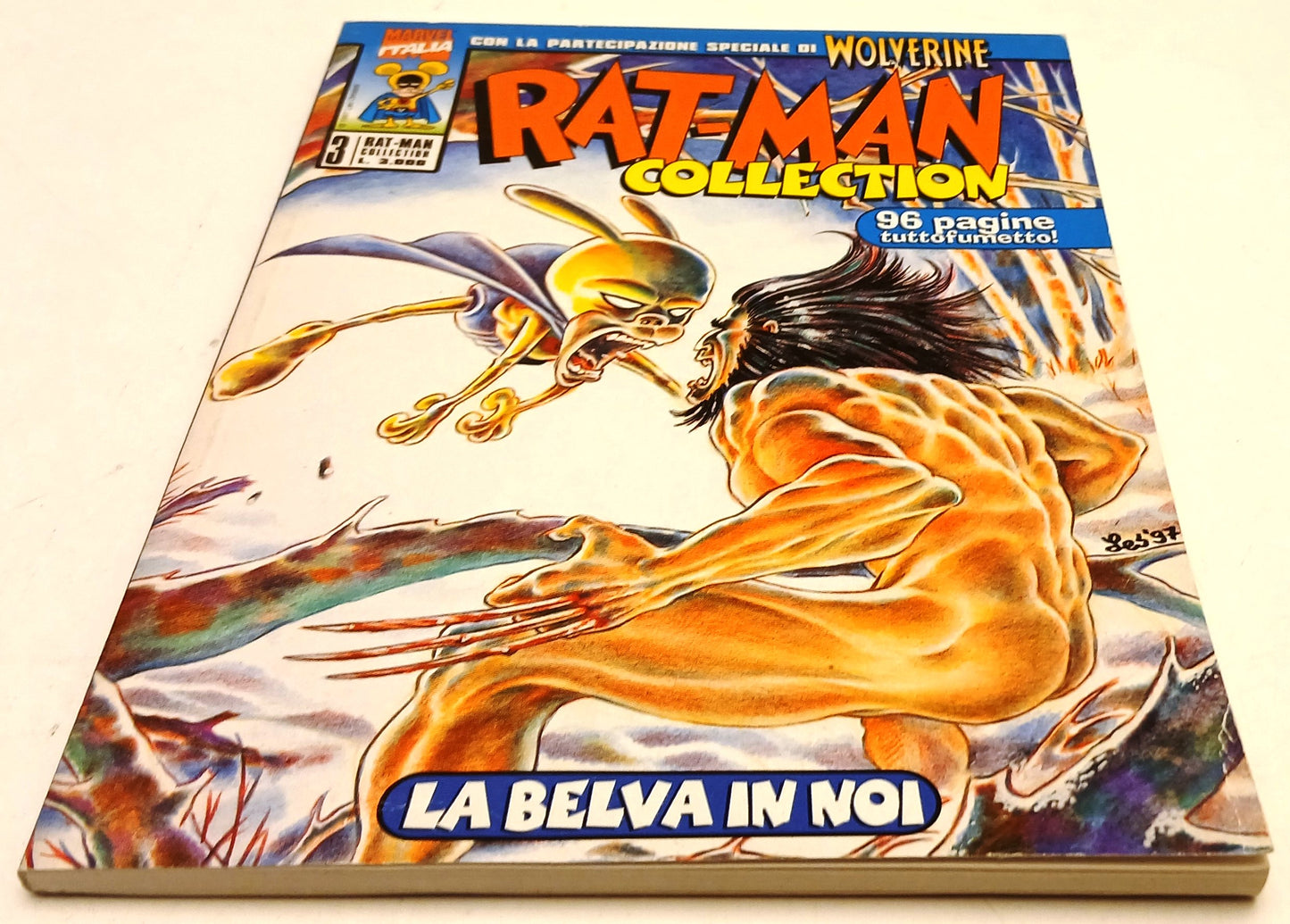 Rat-man collection n.3 orginale raro con vignetta - Ortolani - Panini - N25