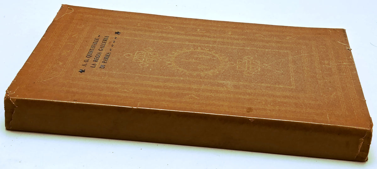 La Regia Galleria di Parma - Quintavalle - Libreria Stato - 1939 A. XVII - WPR
