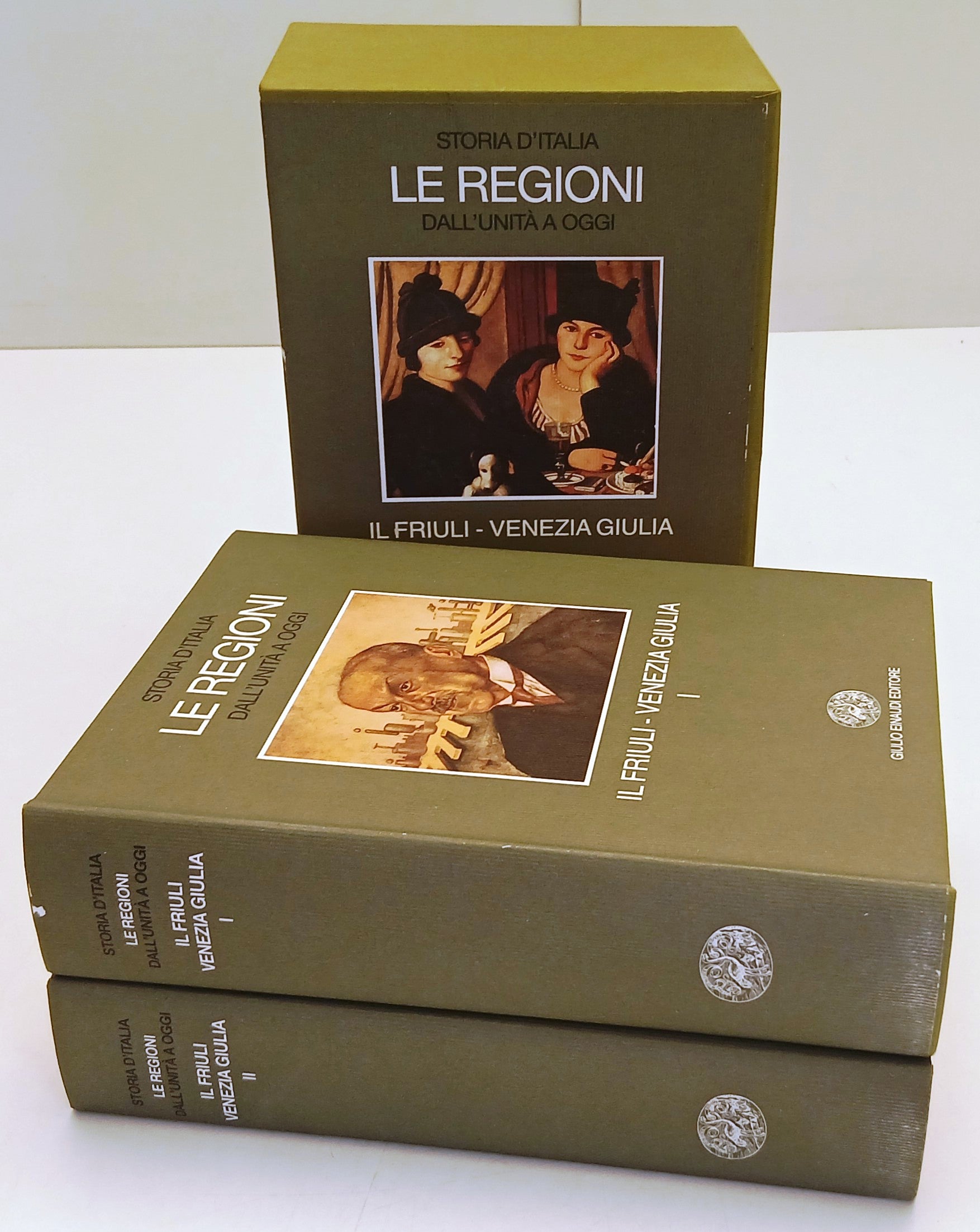 Storia d'Italia Regioni Friuli Venezia Giulia 2 volumi Einaudi cofanetto- ZFS263