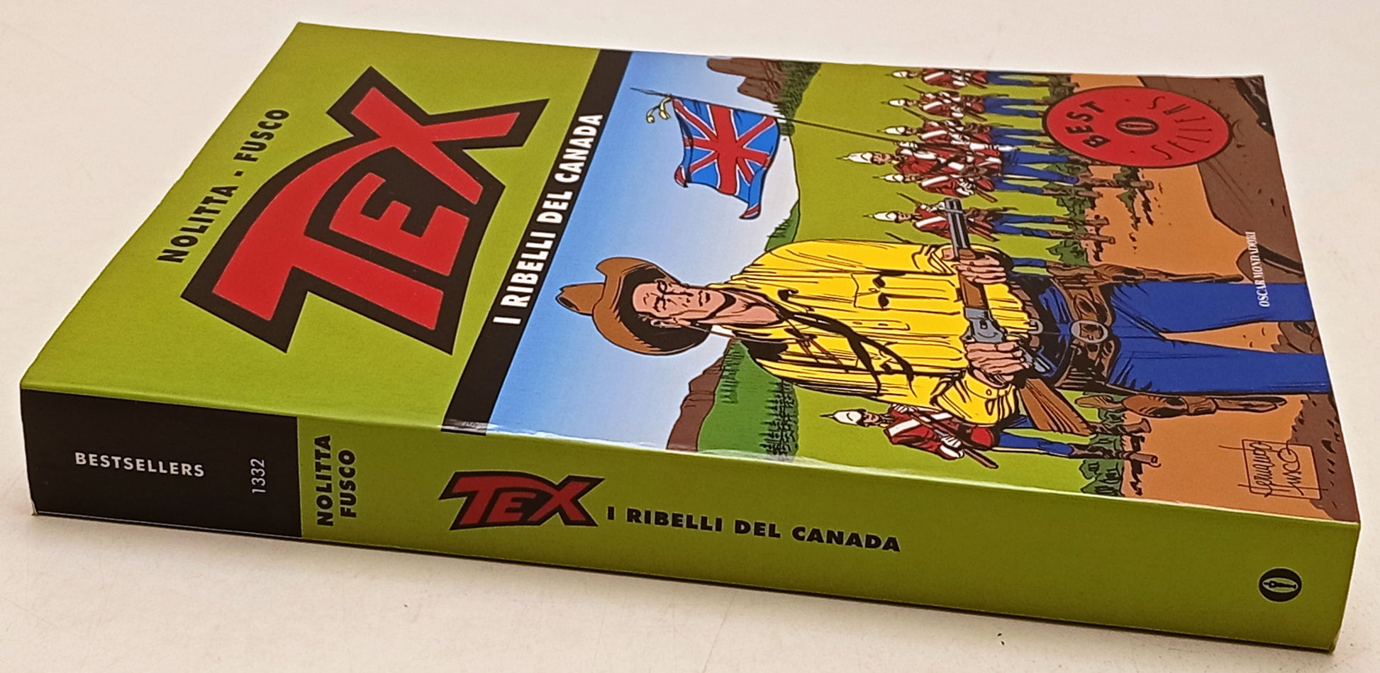 Tex I ribelli del Canada - Nolitta Fusco - Mondadori Oscar Best Sellers - H26