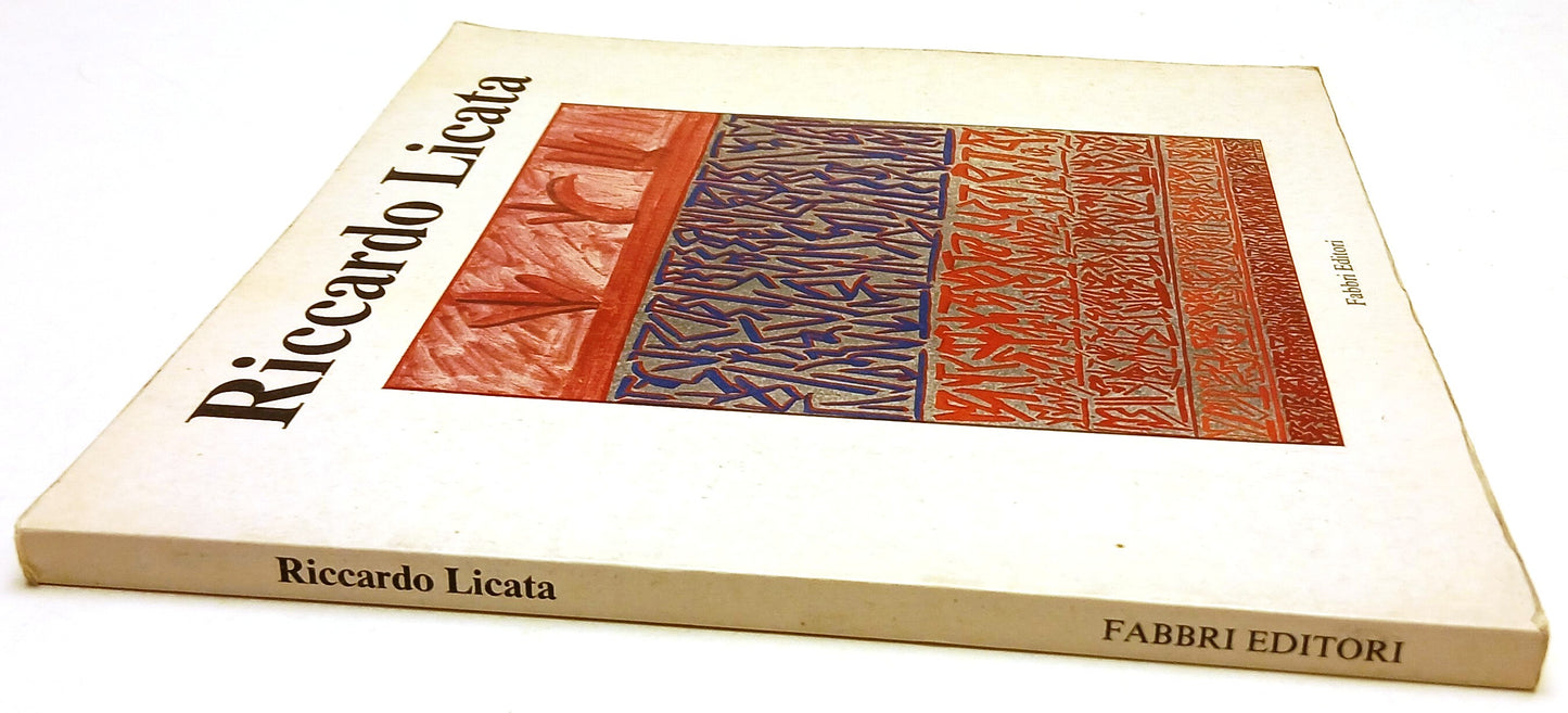 Riccardo Licata - Fabbri - 1985 - catalogo mostra Galleria Bevilacqua- YFS305
