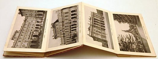 Ricordo di Torino - Pieghevole a fisarmonica con cartoline - anni '20 - ZFS200