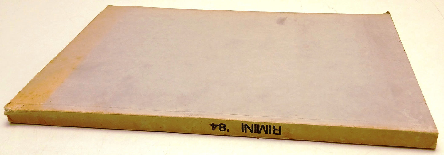 Rassegna Stampa Rimini '84 Europa Cinema - EuropaCinema 84 - YFS772