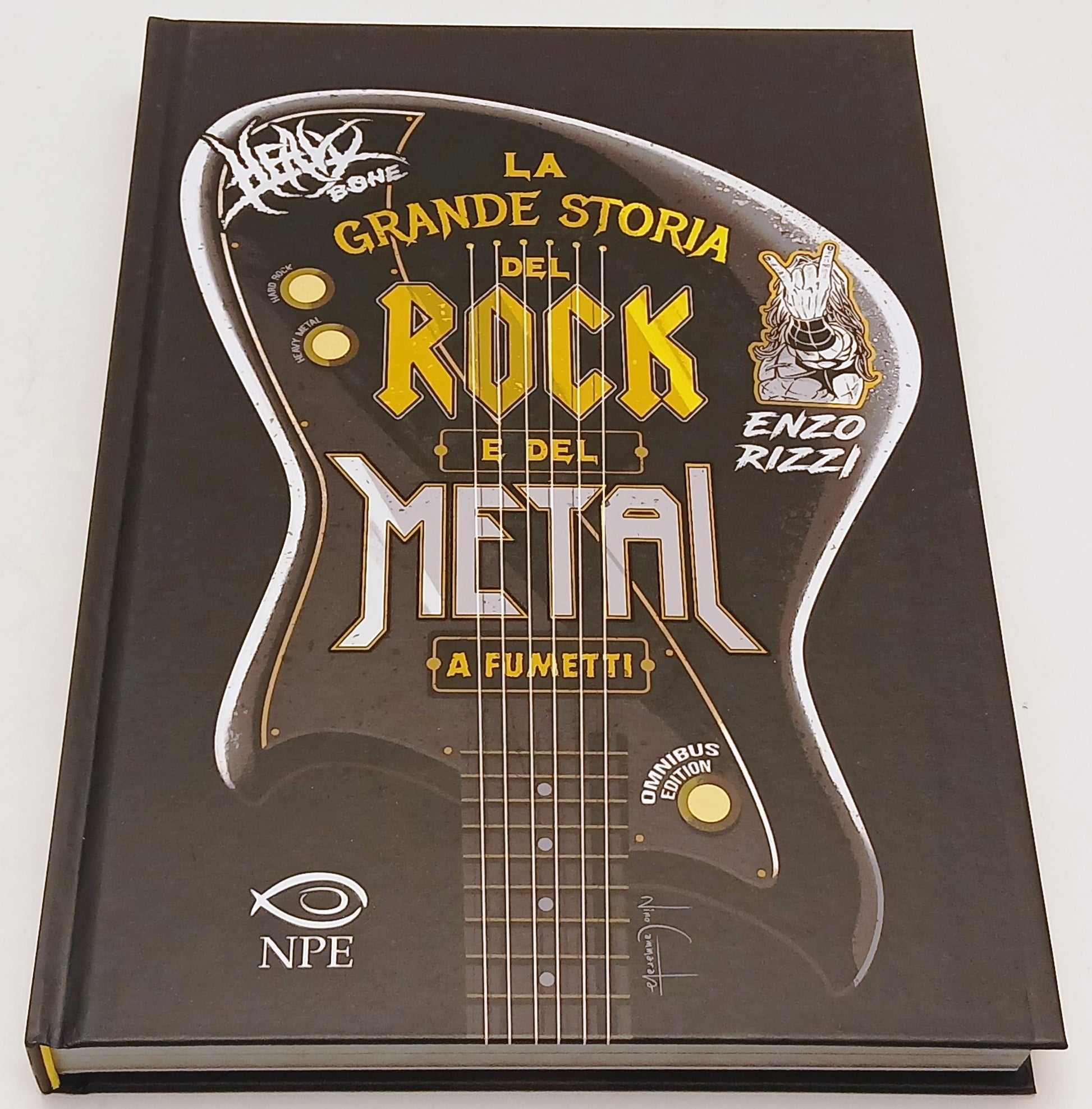 La grande storia del rock e del metal a fumetti - Enzo Rizzi - NPE- G26