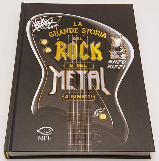 La grande storia del rock e del metal a fumetti - Enzo Rizzi - NPE- G26