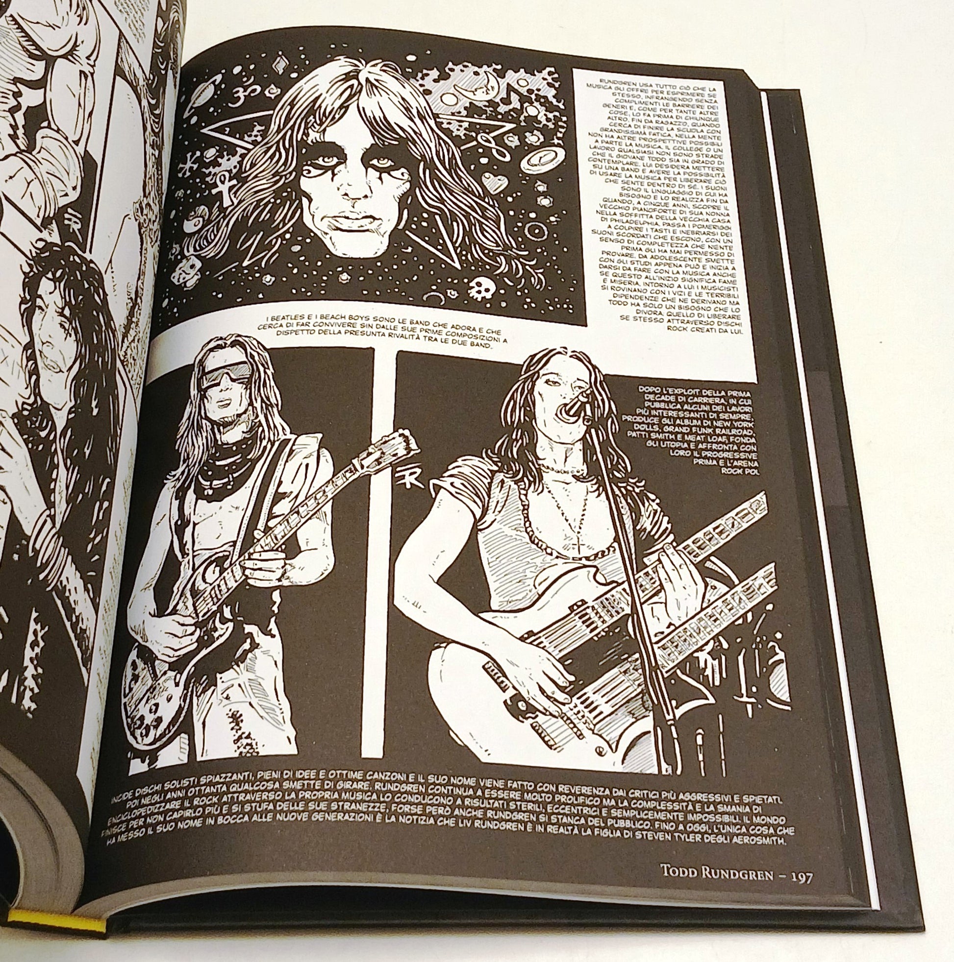 La grande storia del rock e del metal a fumetti - Enzo Rizzi - NPE- G26