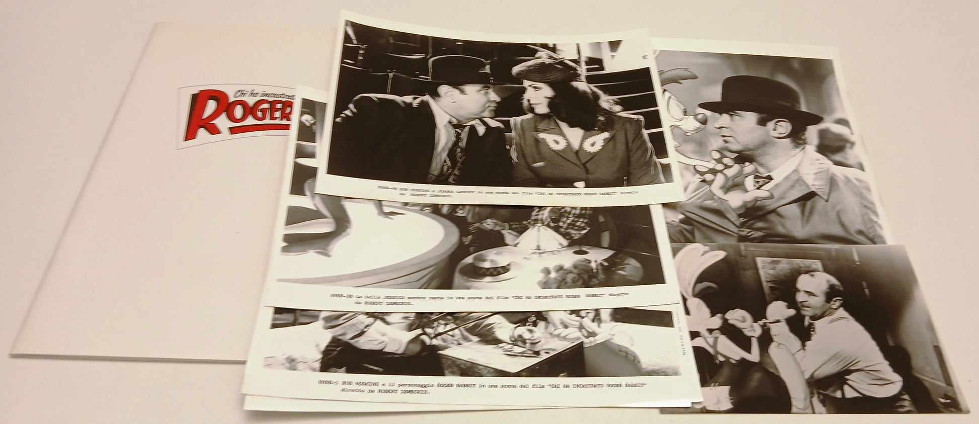 Cartella stampa film Chi ha incastrato Roger Rabbit - Robert Zemeckis - RVSa860