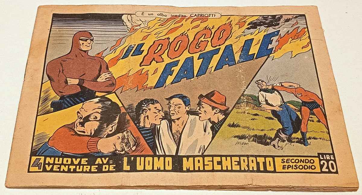 Nuove avventure de L'uomo mascherato Il rogo fatale - Capriotti - 1948 - M26
