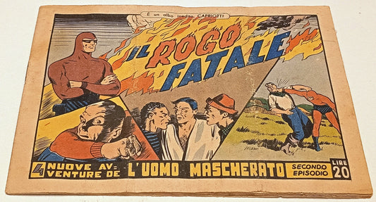 Nuove avventure de L'uomo mascherato Il rogo fatale - Capriotti - 1948 - M26