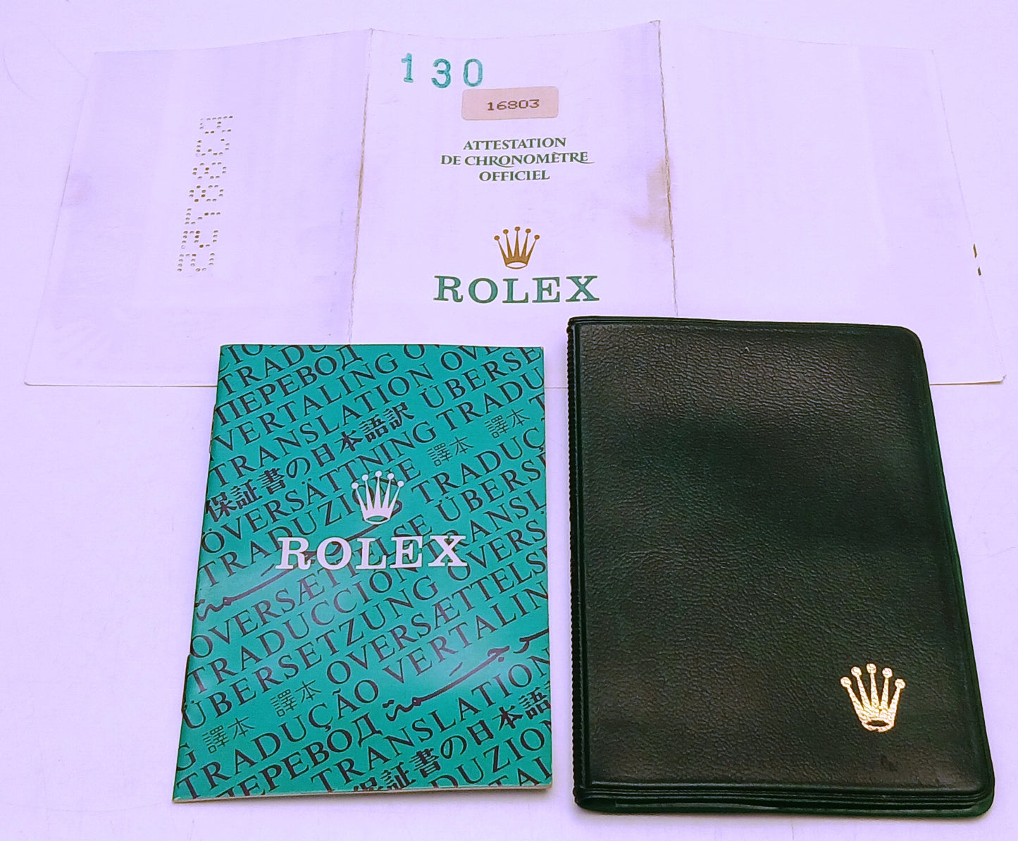 CV- Certificato di Garanzia Rolex Oyster Perpetual - RVSz202