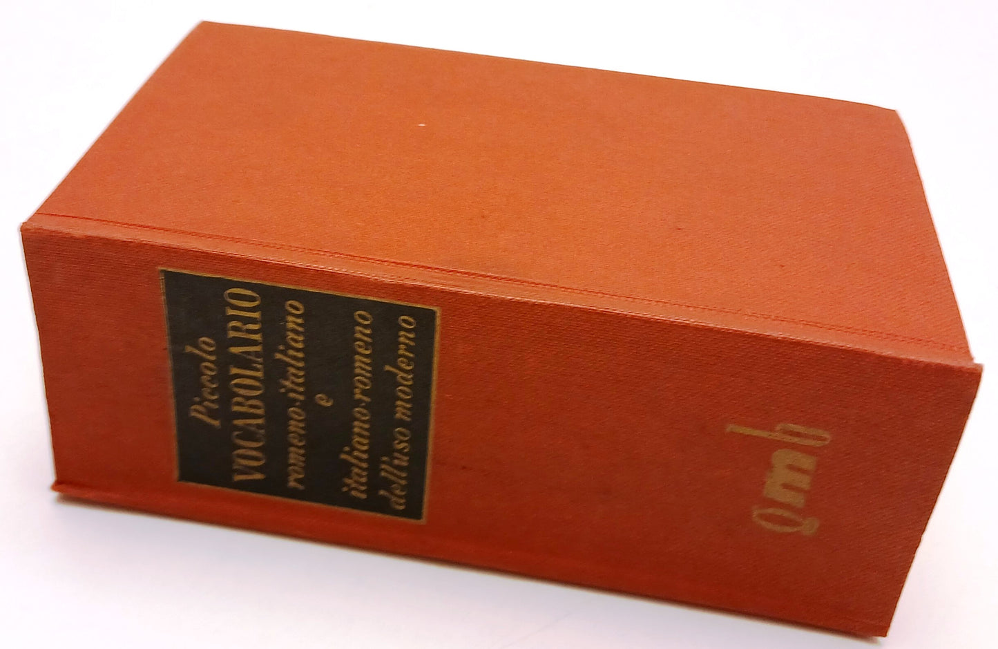 LZ- PICCOLO DIZIONARIO ROMENO-ITALIANO DELL'USO MODERNO - MALIPIERO- 1963- ZFS83