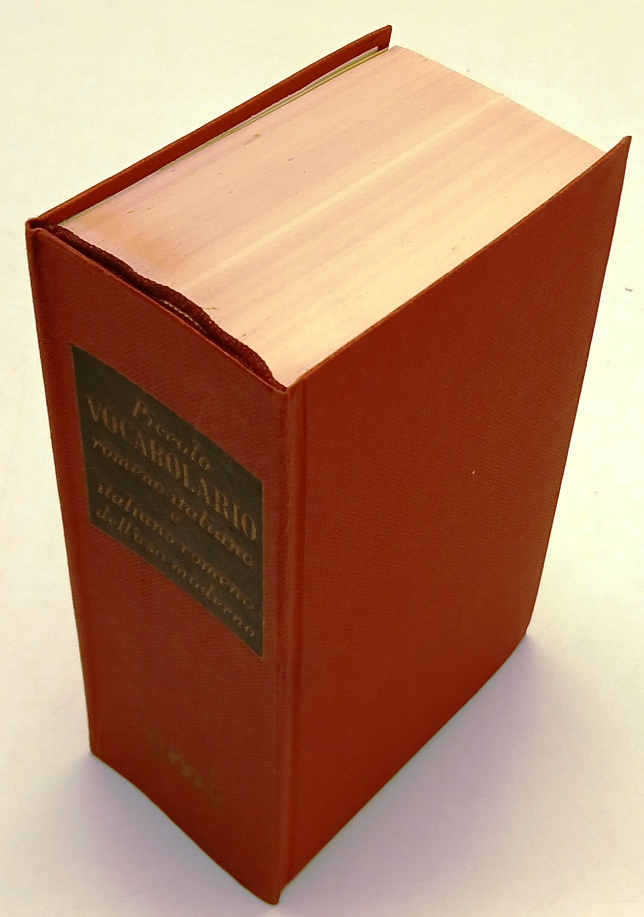 LZ- PICCOLO DIZIONARIO ROMENO-ITALIANO DELL'USO MODERNO - MALIPIERO- 1963- ZFS83