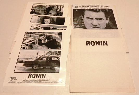 Cartella Stampa Film RONIN di John Frankenheimer con Robert DeNiro - RVSa962