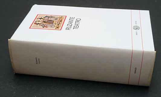 Teatro- Ruzante- Einaudi I Millenni- 1a ed. dic-1967- cofanetto- XFS