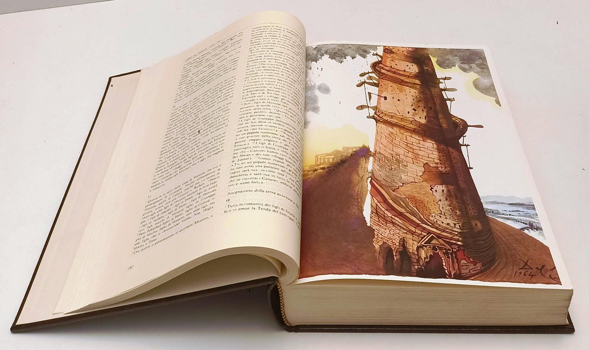 LD- LA SACRA BIBBIA ANTICO NUOVO TESTAMENTO- SALVADOR DALI'- RIZZOLI-1973-YFS698