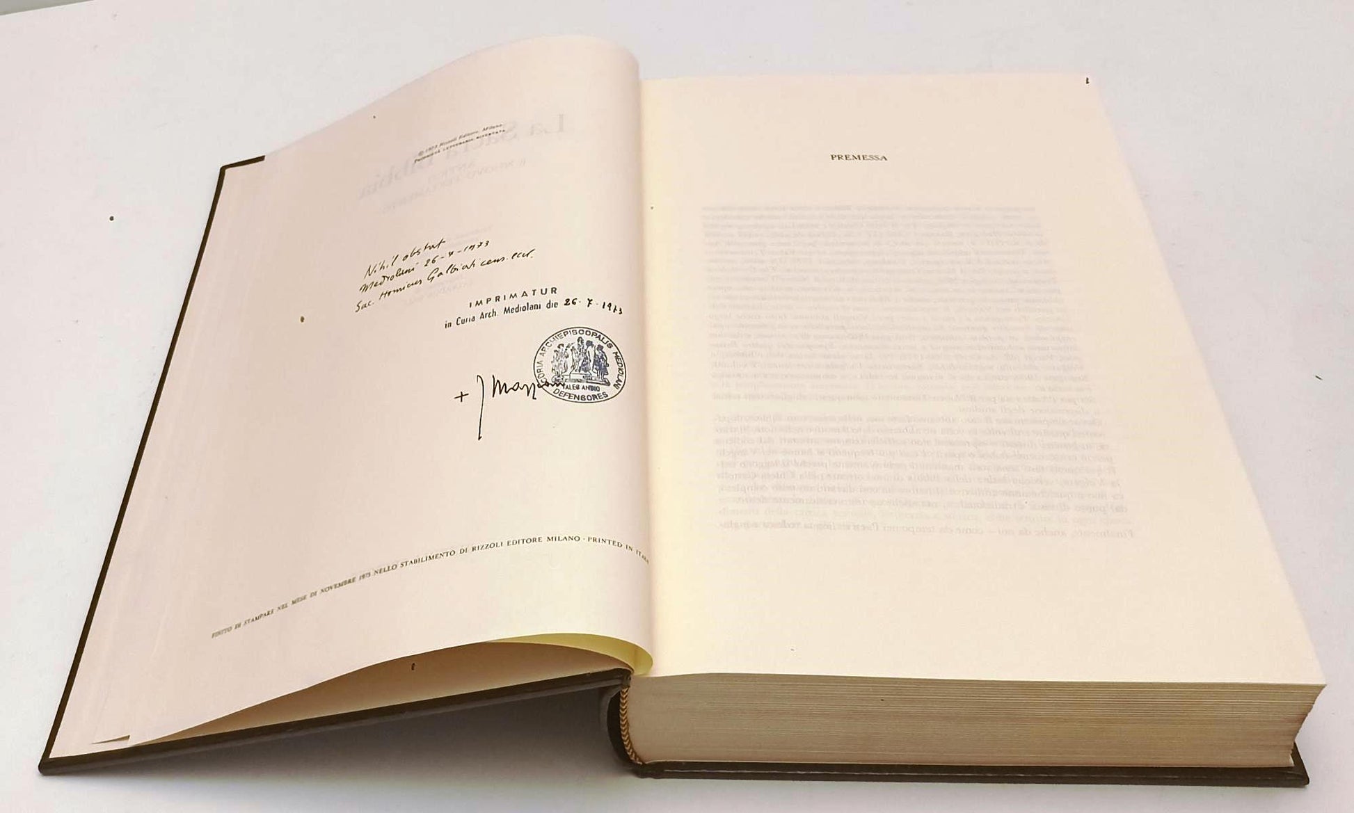 LD- LA SACRA BIBBIA ANTICO NUOVO TESTAMENTO- SALVADOR DALI'- RIZZOLI-1973-YFS698