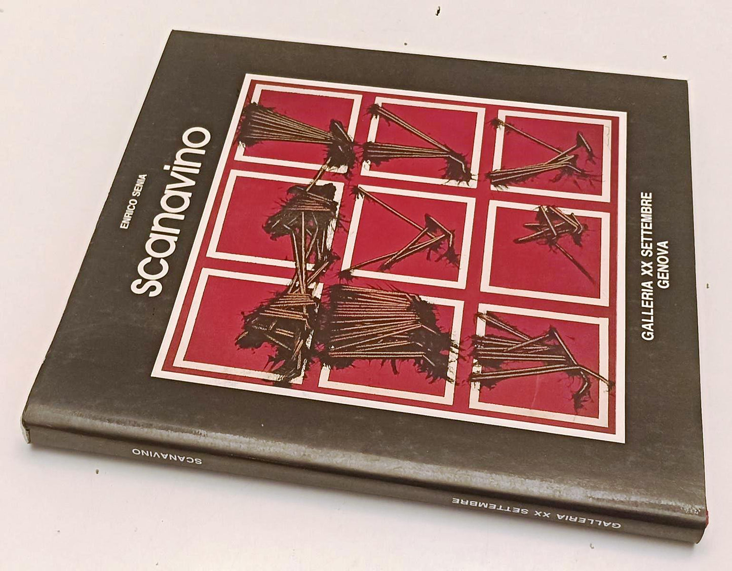 LT- SCANAVINO CATALOGO OPERE- ENRICO SENIA- GALLERIA XX SETTEMBRE---- CS- XFS194