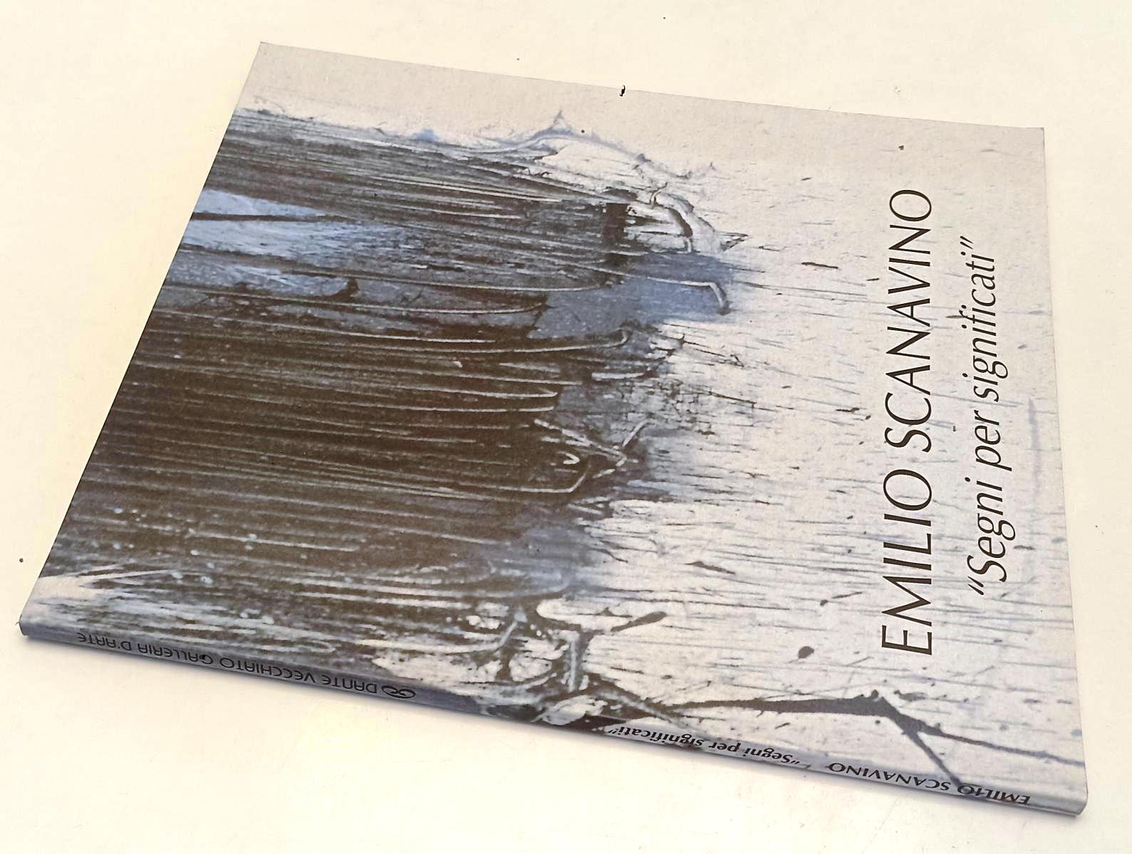 LT- EMILIO SCANAVINO SEGNI PER SIGNIFICATI- VECCHIATO GALLERIA D'ARTE- B- XFS194