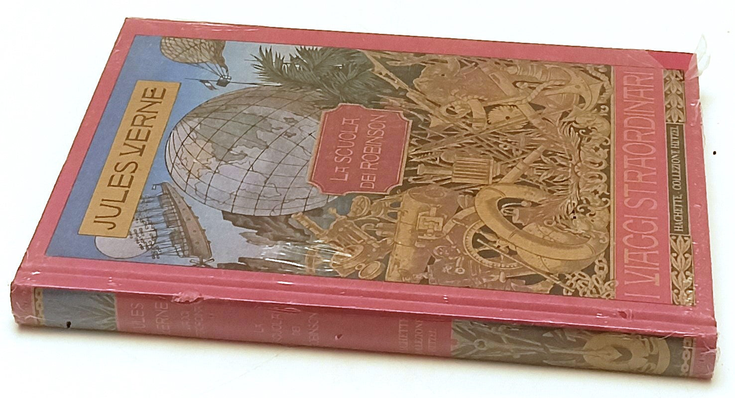 LN- I VIAGGI STRAORDINARI SCUOLA DEI ROBINSON - VERNE - HACHETTE- HETZEL- ZFS189